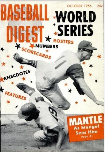 Play Ball!! Baseball Digest Covers from the 1940s-50s